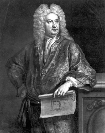 Sir John Vanbrugh, engraved by John Faber the Younger, 1727 by Jonathan Richardson